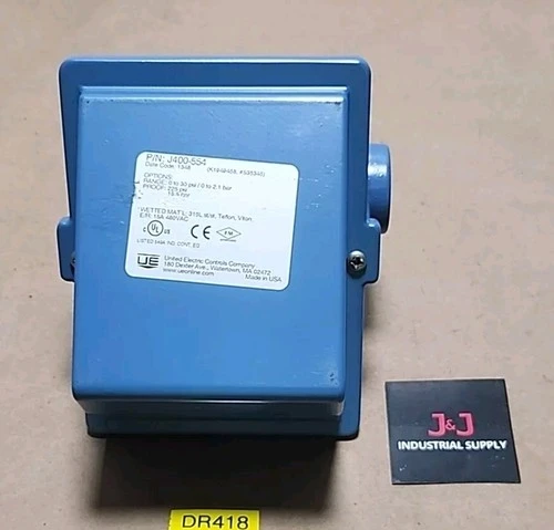 NEW United Electric Controls J400-554