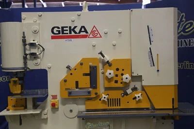 Used GEKA HYD 100 Ironworkers California US | Sterling Machinery Exchange #1466791