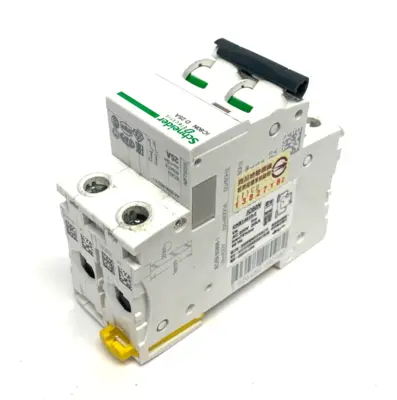 Used Schneider Electric Acti9 iC60N Miniature Circuit Breaker 2-Pole D-Curve Circuit Breakers Michigan US | Maverick Industrial Sales #1460509