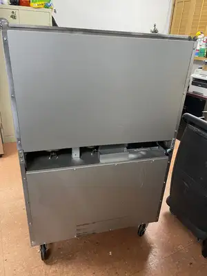 Used Dukers Used 36" Dukers DCR36-2B24GM Gas Range with 2 Burners & 24" Flat Top Griddle Commercial Ranges Illinois US | Falcon Restaurant Supply #1374958