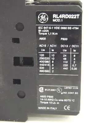 USED ALLEN BRADLEY RL4RD022T