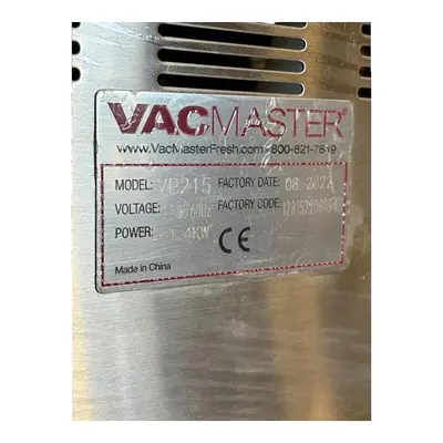 USED VACMASTER VP215