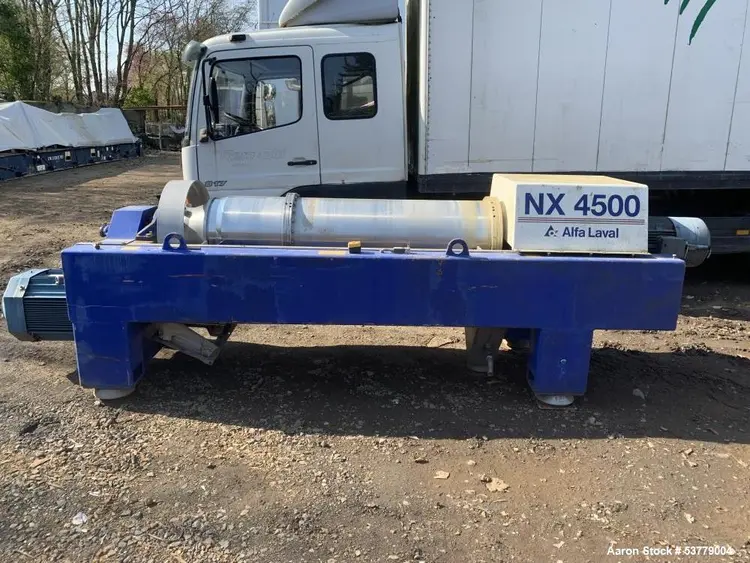 Used ALFA LAVAL NX 4555 Decanter Centrifuges Illinois US | Aaron Equipment #876983