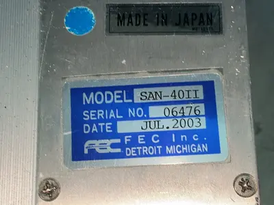 Used 2003 FEC INC SAN40II Servo Drives Ohio US | HGR 24 #1301694