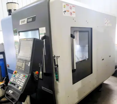 2021 DOOSAN DVF 5000 Vertical Machining Centers (5-Axis or More) | Midstate Machinery (3)