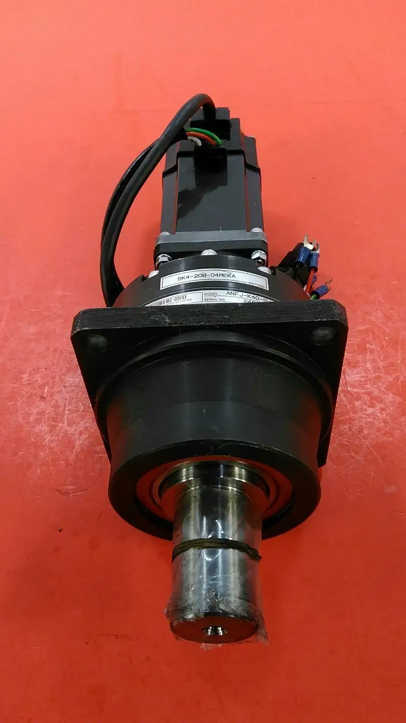 Mitsubishi HC-KFS43K AC Servo Motor+Sumitomo ANF J-K40-SV-20 MC-Drive. 1J