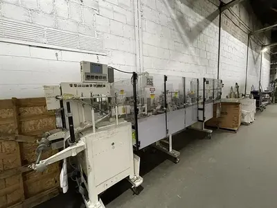 Bartelt model IM7-12 Pouch Packager with AMS Auger Filler