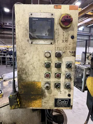 12" WIDE COLT AUTOMATION MODEL #CERFS 25 12 STRAIGHTENER SERVO FEEDER & REXROTH CONTROLS: YOBRO #24290