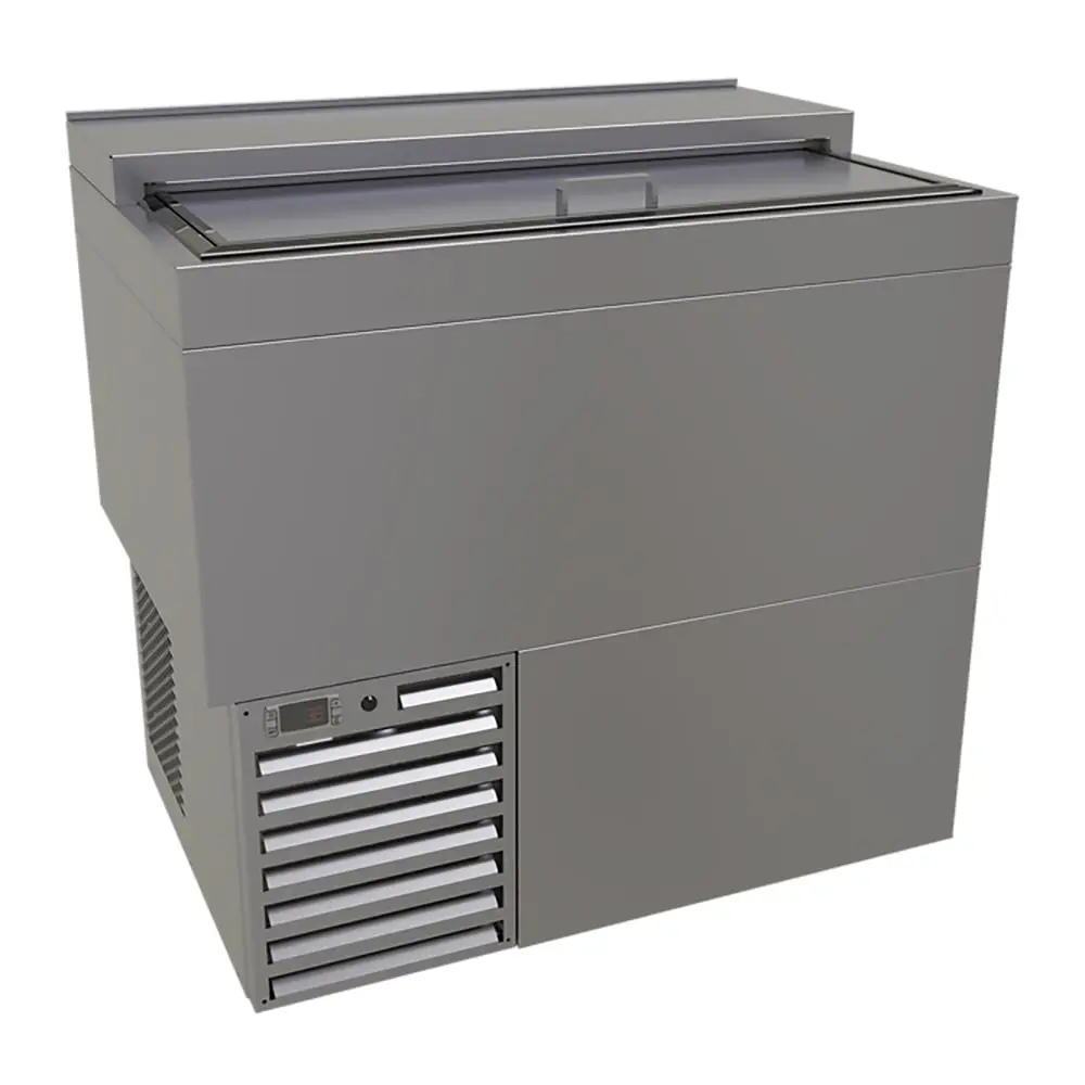 Glastender MF36-S 1 Section Glass Chiller w/ 87 Mug Capacity - Stainless, 120v