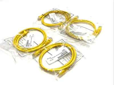 E305668 | Cat5e  24 AWG 350MHz UTP Type CM Cable LOT OF 4 - New