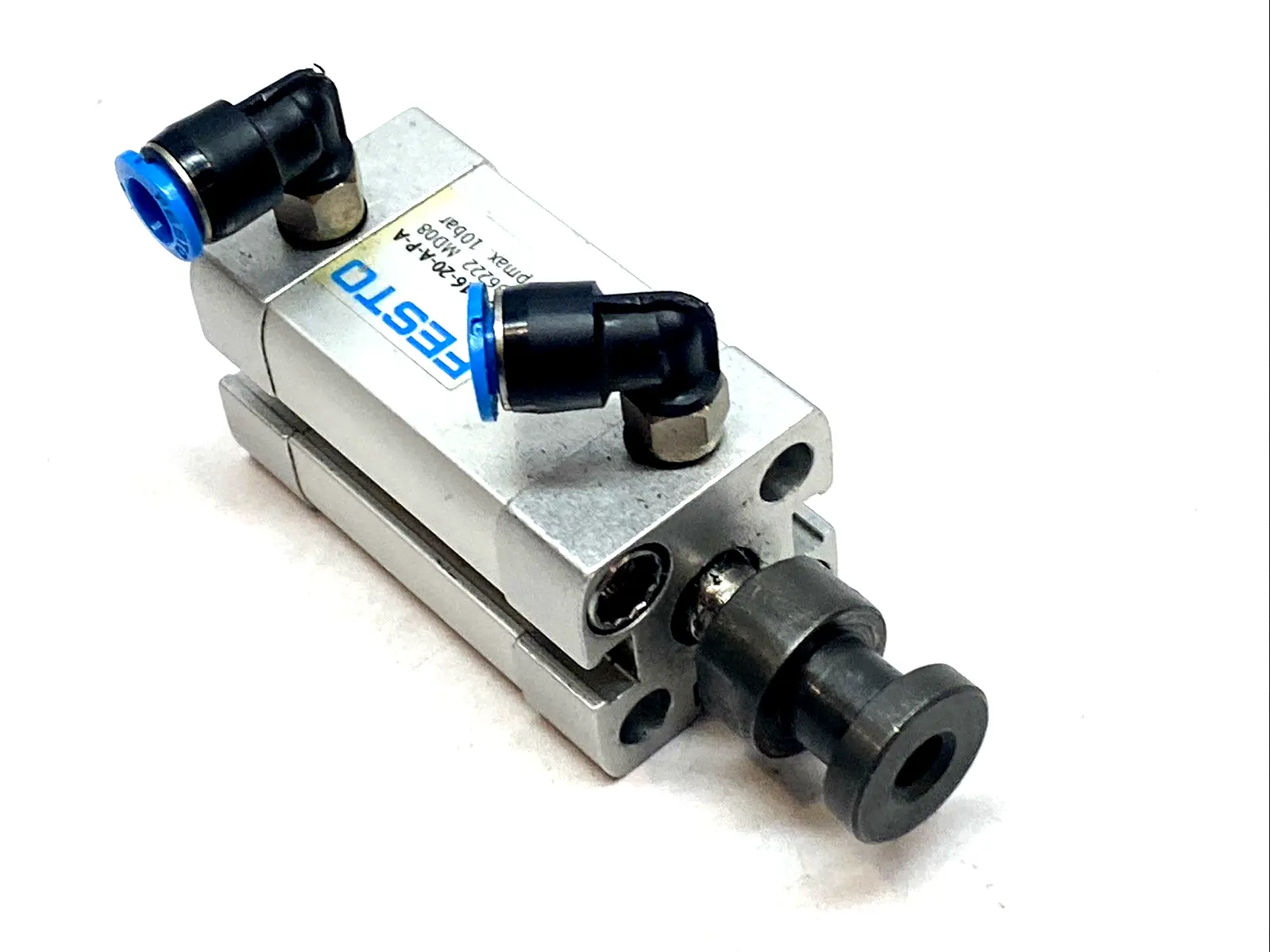 USED FESTO COMPACT PNEUMATIC CYLINDER 16MM BORE 20MM STROKE 536222