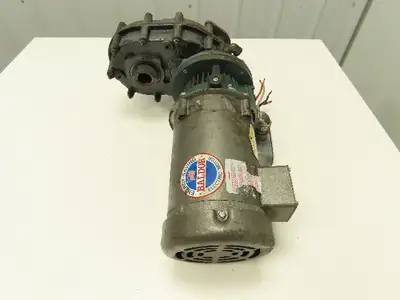 Hub City Mod.52E Style 9112 15.69:1 Ratio Gear Reducer .5hp Motor w/Brake 110rpm