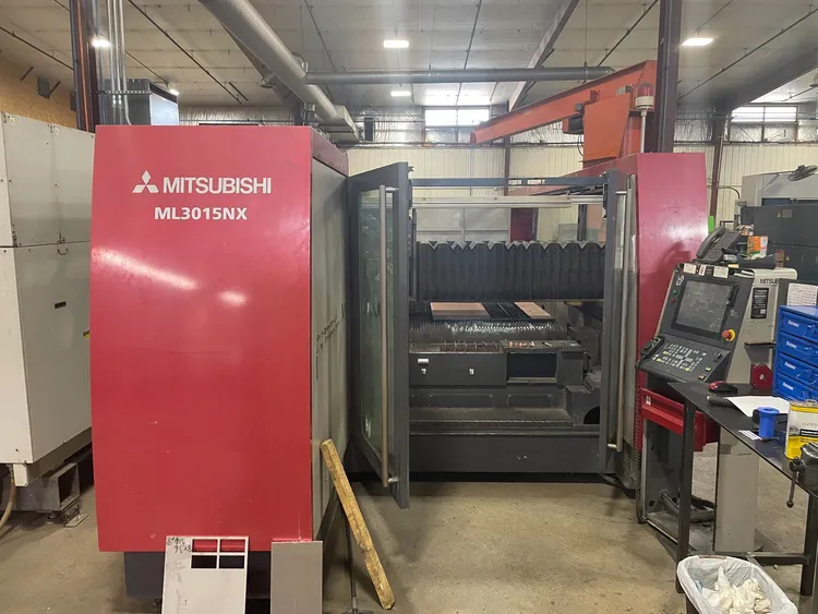 Used 2011 MITSUBISHI ML 3015 NX 60XF Laser Cutters Wisconsin US | Used Fab Machines #1128920