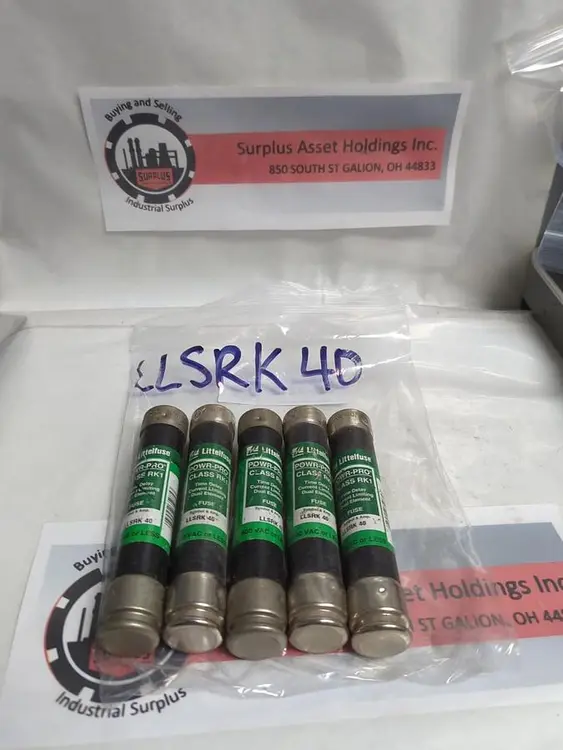 Used LITTELFUSE LLSRK40 Miscellaneous Equipment (Electrical & Power) | Surplus Asset Holdings #1196831