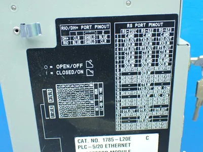 Used ALLENBRADLEY 1785L20E PLC Processors Ohio US | HGR 24 #1095261