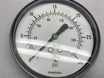 Used MARSH 0-30 Universal Pressure Meters Ohio US | Surplus Asset Holdings #1249511