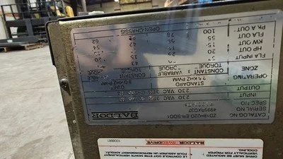 USED BALDOR VE0075B00