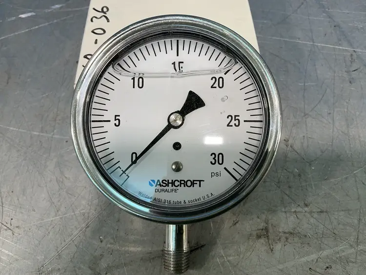 Used ASHCROFT 351009SWL02L30# Lab Manometers Ohio US | HGR 24 #1580242