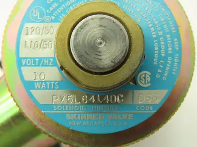 Honeywell Skinner PX5L64140C Electric Solenoid Valve 2-Way 120VAC 60Hz