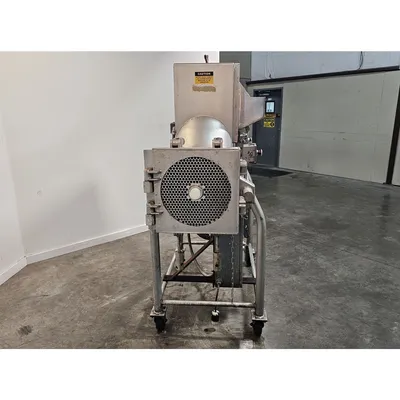 Used 15HP Stainless Steel Cheese Screw Extruder 12" Dia.
