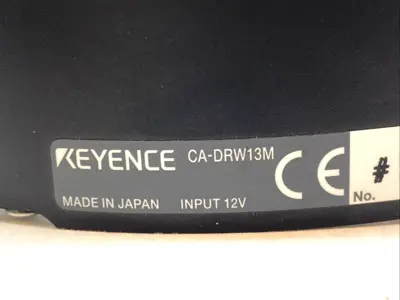 Used KEYENCE White Multi-Angle LED Ring Light 12VDC Light Source Equipment Michigan US | Maverick Industrial Sales #1395107