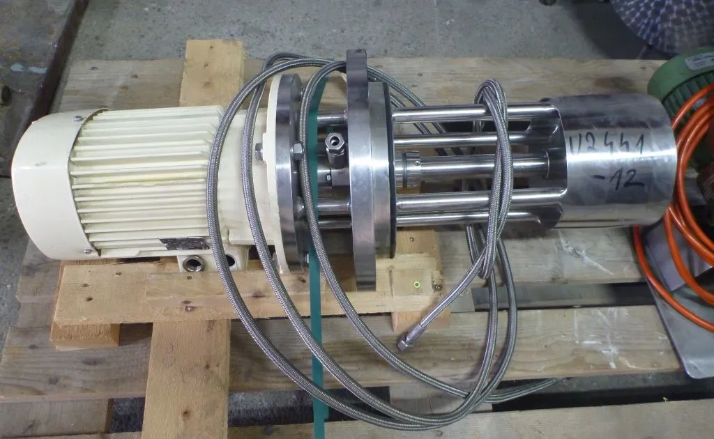 3 KW Stainless Steel Cage Agitator