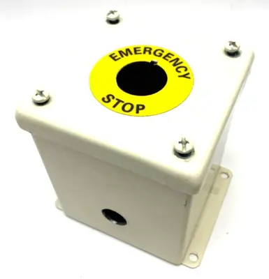 Used Hoffman Extra Deep Emergency Push Button Enclosure Electrical Boxes Michigan US | Maverick Industrial Sales #1391341