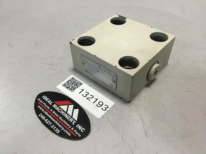Used KRAUSS MAFFEI 6253708 Valves/Fittings Michigan US | Ideal Machinery #573912