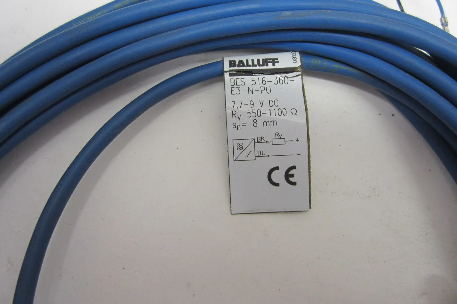 NEWBALLUFF BES 516-360-E3-N-PU PROXIMITY SENSOR BES516360E3NPU