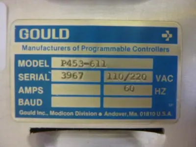 USED GOULD P453-611