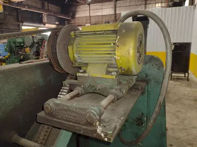 25 TON X 6' WYSONG MODEL #2572 MECHANICAL PRESS BRAKE: STOCK #23464