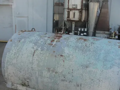 SPC7509  Tank 2800 gallon horizontal tank, Stainless Steel Contact Parts