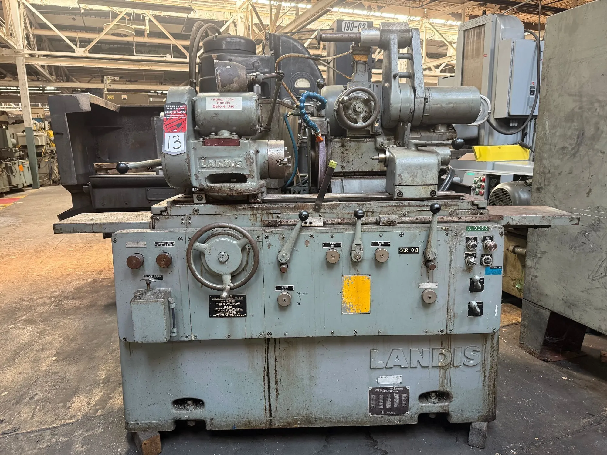 USED 1976 LANDIS 10 X 20 1R