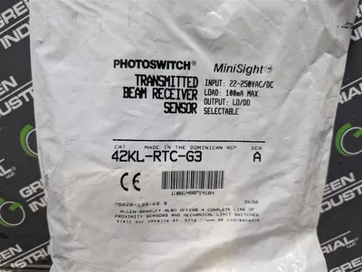 Allen Bradley 42KL-RTC-G3 MiniSight Transmitted Beam Receiver Sensor New