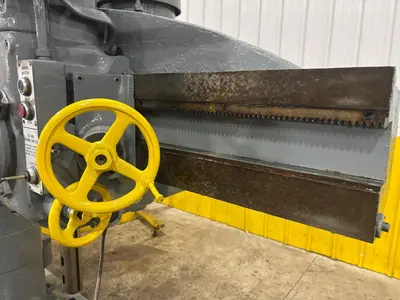 4' ARM x 9" CARLTON MODEL #1A POWER RADIAL ARM DRILL: YOBRO #24007