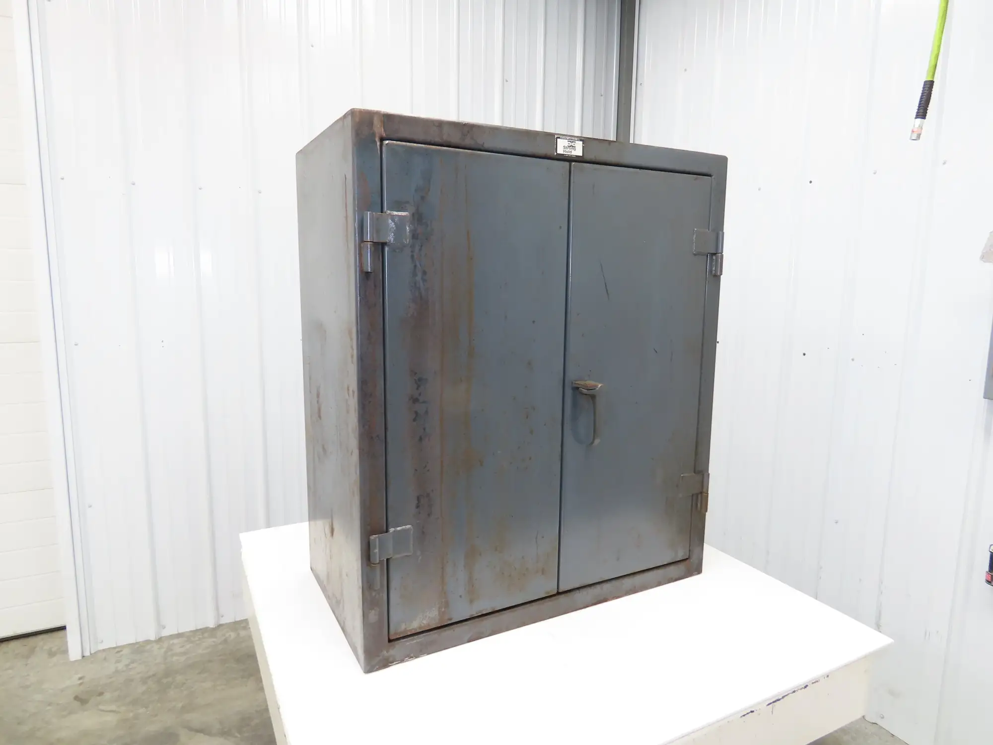 Strong Hold Extreme Duty 12 GA Counter-Height Cabinet 2 Shelf 36x20x42"