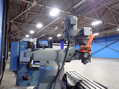 Used 2007 SHARP INDUSTRIES LMV50/DVS Horizontal & Vertical Ram Type Mills Ohio US | HGR 24 #885613
