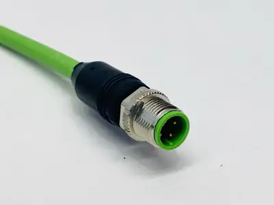 7000-44711-7961000 | Murr Electronik  Industrial Ethernet Cord Male M12-RJ45 10m - New Other