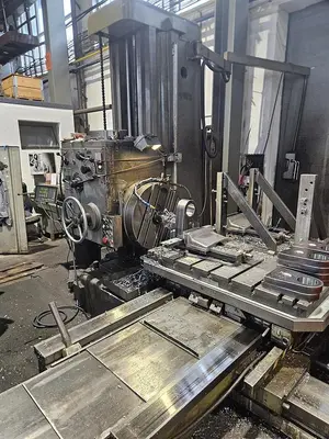 Used 1987 TOS W 100 A Horizontal Table Type Boring Mills CZ | Amaron s.r.o. #1550100