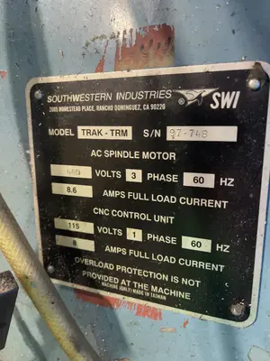 Used SWI TRAKTRM Vertical Mills Ohio US | HGR 24 #998350