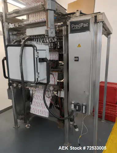 Used PRODO PAK PV-215-CSW-10 Liquid Paste Fillers Vertical Form & Fill Illinois US | Aaron Equipment #1176145