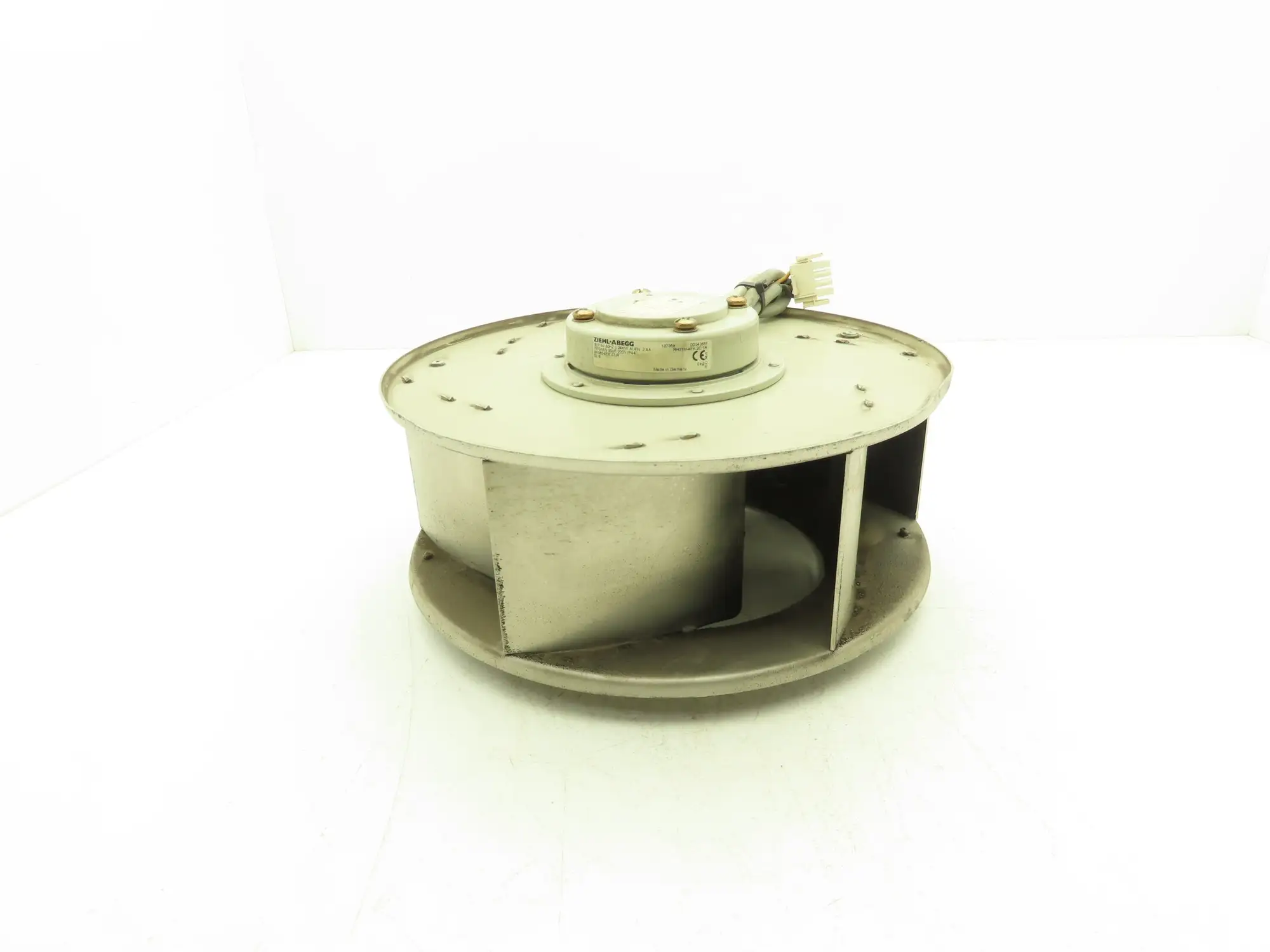 Ziehl-Abegg MK085-4EK.07.R Centrifugal Blower Fan Backward-Curved 12.5" 115V 1PH