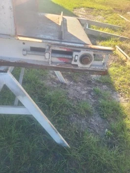 Used 36" HEAVY DUTY INFEED CLEATED CONVEYOR 20' LENGTH 36"  X  20 FEET Material Handling (misc) Florida US | ESCOBAR TRADING, INC. #336212
