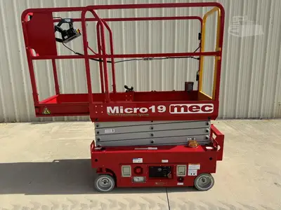 New | in-Stock 2026 MEC MICRO 19 Scissor Lifters Texas US | Adcock Equipment USA #1519579