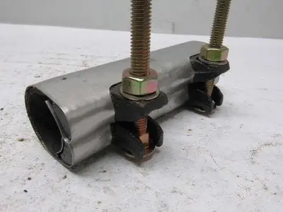 Dresser 118 Handiband Stainless Steel Repair Clamp 1-1/4" x 6"