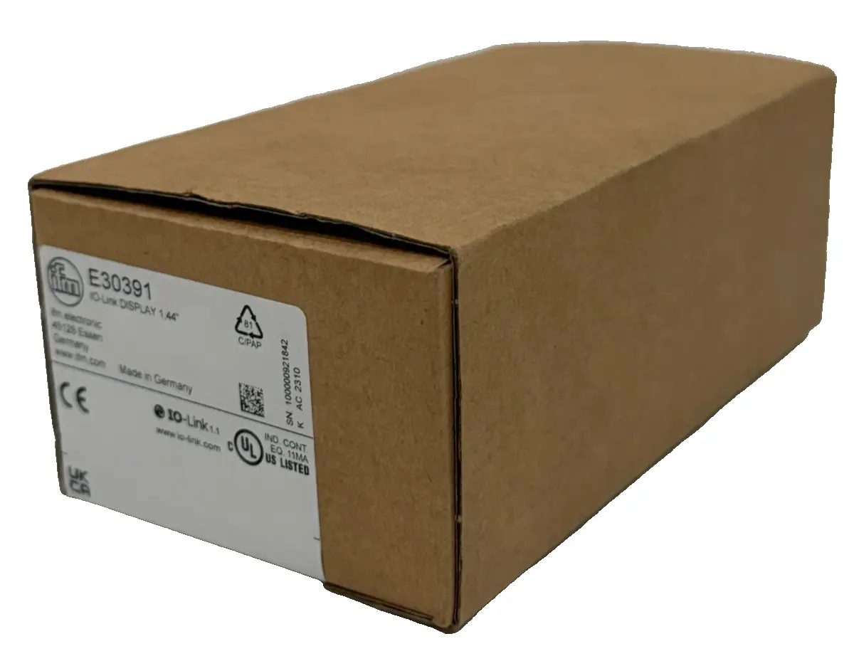 NEW IFM EFECTOR E30391 I/O LINK DISPLAY 1.44"