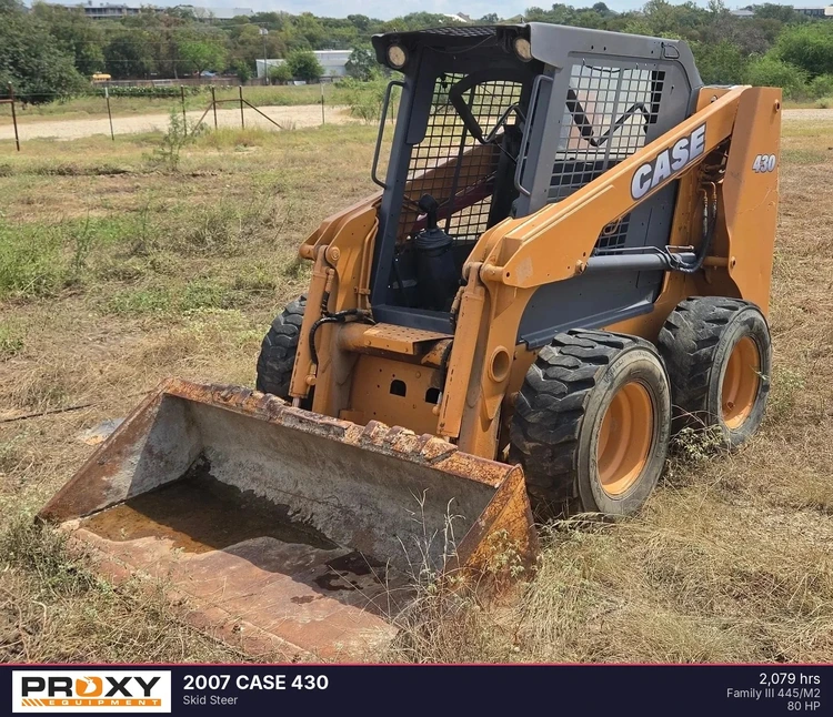 Used 2007 CASE 430 Skid Steer Loaders Texas US | Proxy Equipment #1513102