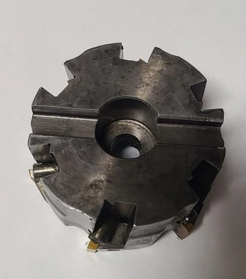 VR Wesson Face MILL 4" Milling Cutter Indexable Carbide Inserts