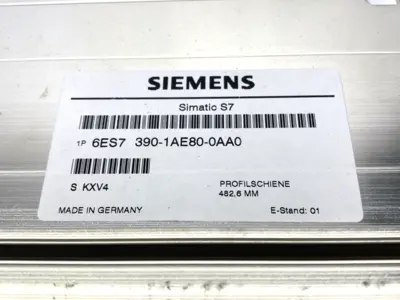New | in-Stock Siemens SIMATIC Sectional Mounting Rail 482.6mm PLC Chassis Michigan US | Maverick Industrial Sales #1395537