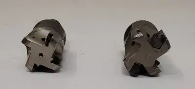 ASSORTED INGERSOLL & SECO MODULAR HEAD SHELL MILLS, 1.378IN/1.5IN CUTTING DIAMETER (2 PCS)